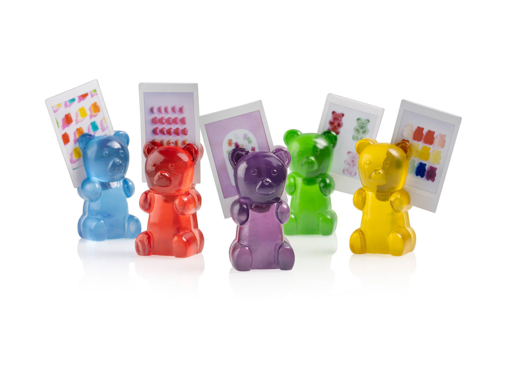 Porte-Photo Magnétique Candy Bear Violet