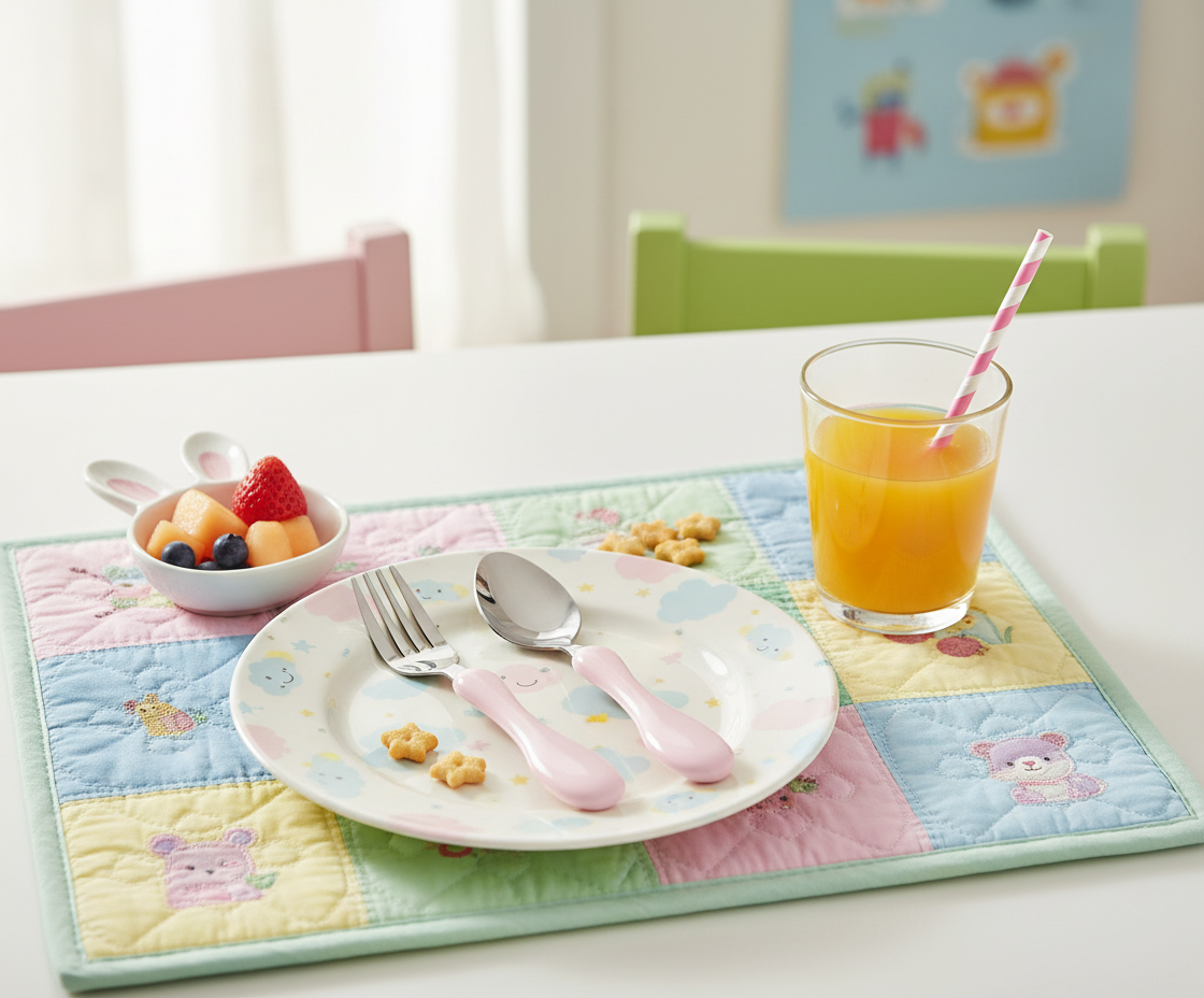 Pink Children's Cutlery