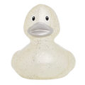 Classic Silver Glitter Duck