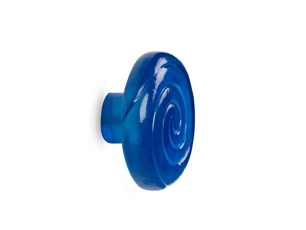Candy Spiral Wall Hook Blue