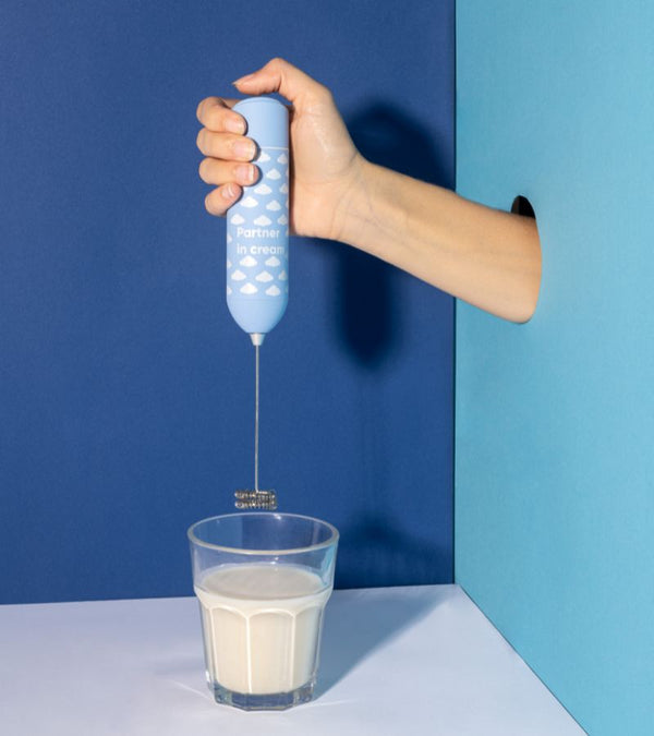 Milk frother - Partner in cream - Blue