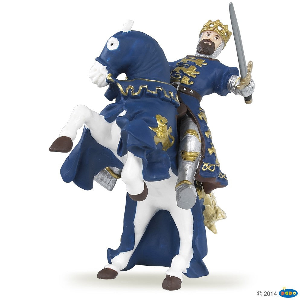 King Richard's blue Horse figurine