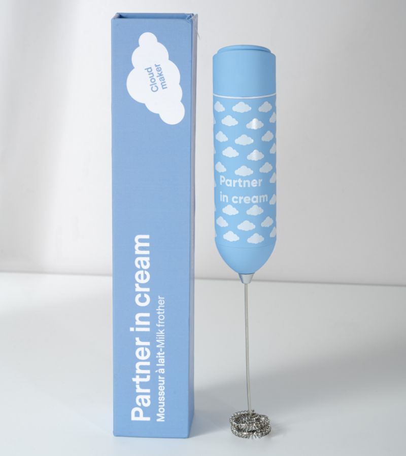 Milk frother - Partner in cream - Blue