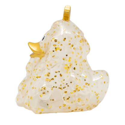 Canard Sapin de Noël Pailleté Doré