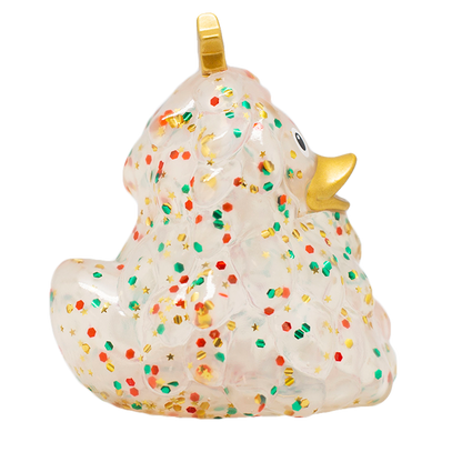 Canard Sapin de Noël Pailleté