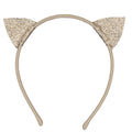Katzen-Haarreif - Gold