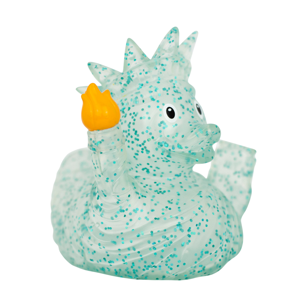 Canard Statue de la Liberté Pailleté