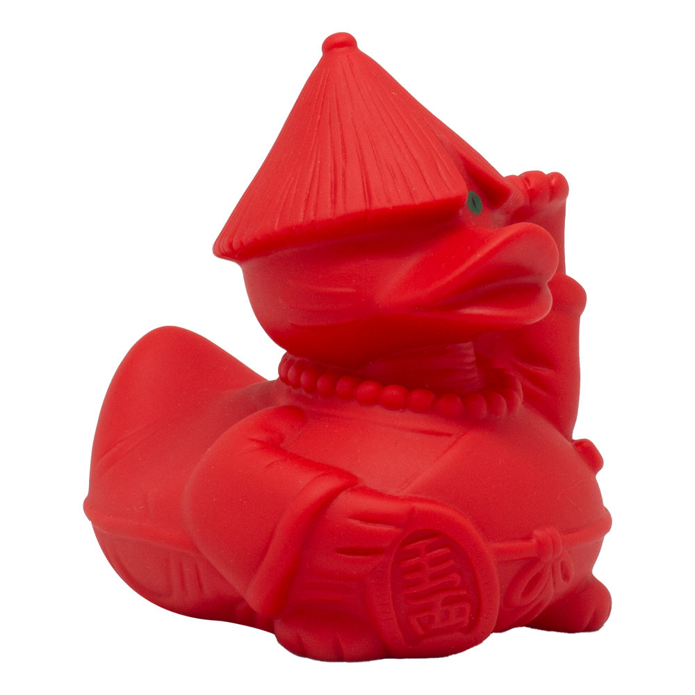 Lucky Red Cat Duck