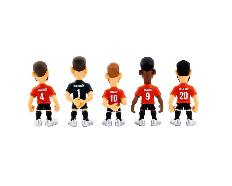 pack de 5 joueurs athletic club bilbao minix