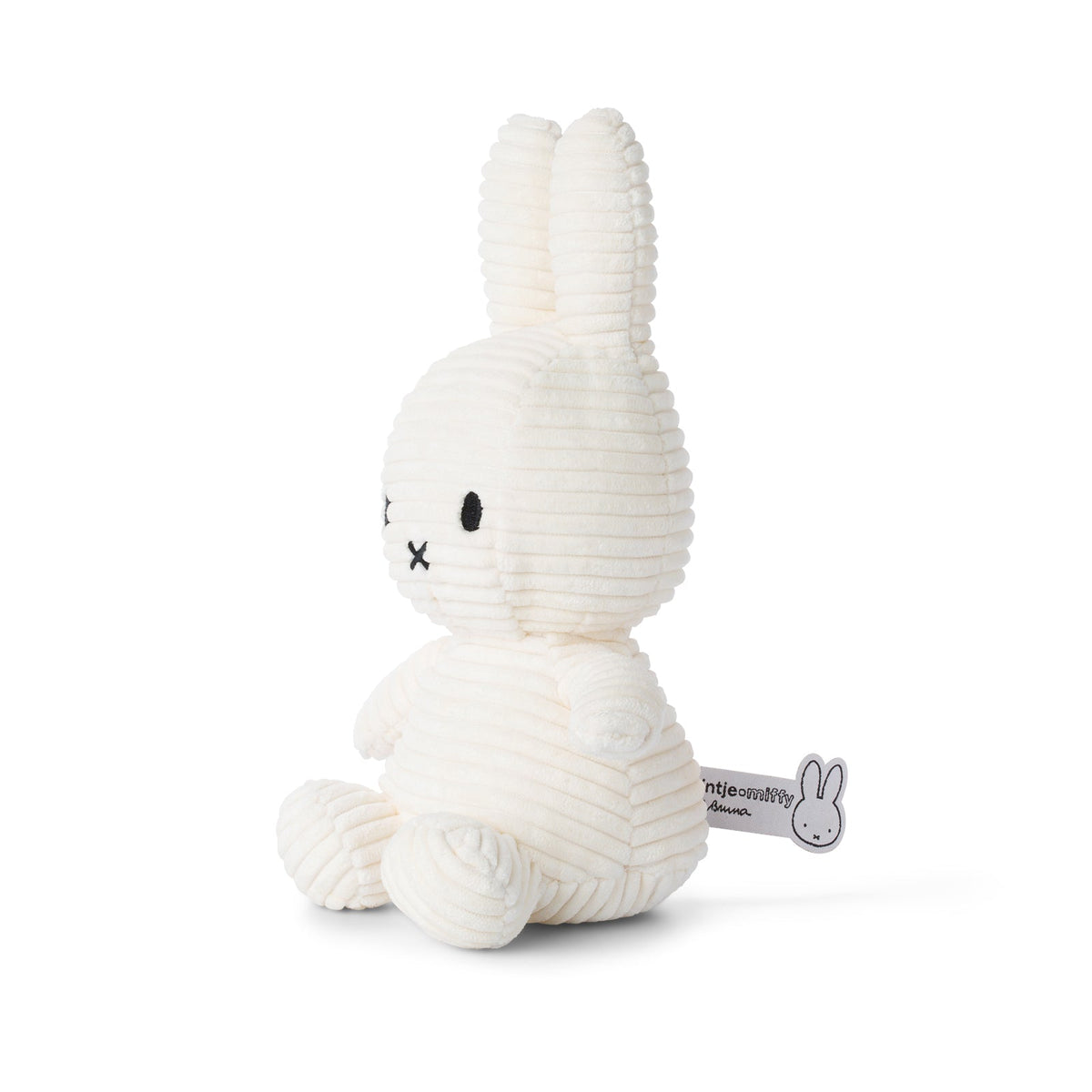 Miffy Rabbit Plush Toy, Corduroy, Eco-Friendly