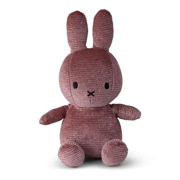 Peluche Lapin Miffy Velours Côtelé Glamour