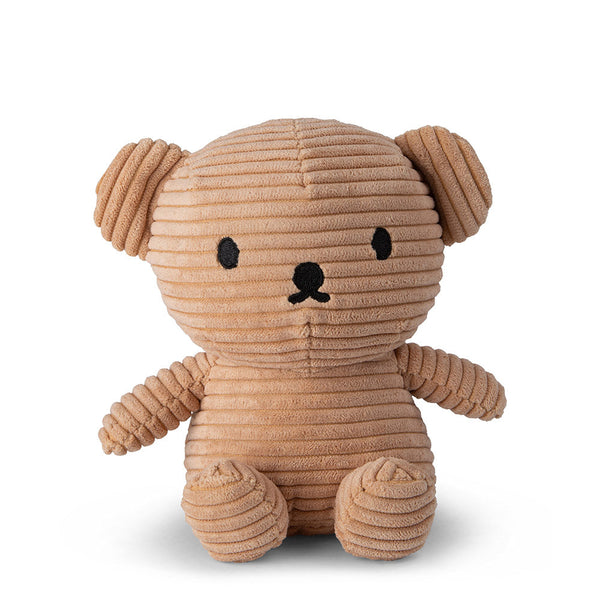 Peluche Ours Boris Velours Côtelé