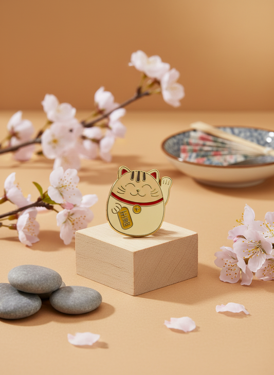 Lucky Cat Pin