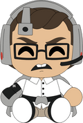 Angry Video Game Nerd Plush (9in)