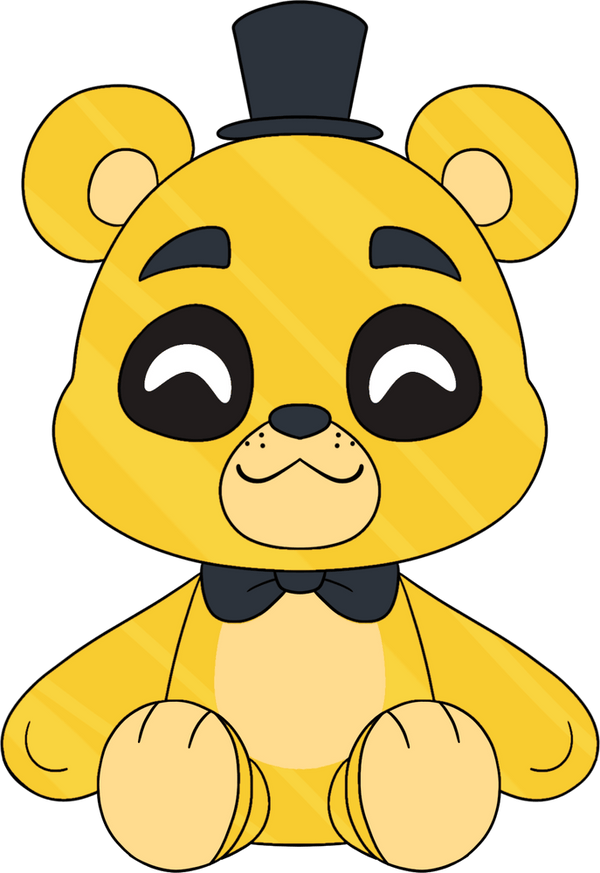 Golden Freddy Shoulder Rider (6in)