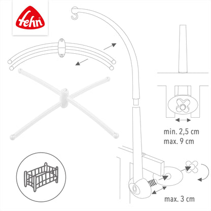 Mobile suspension white