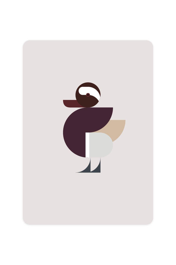 Teal Postcard