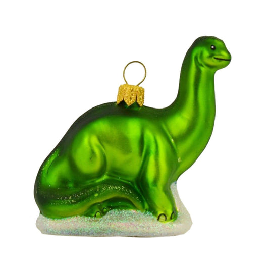 Brontosaurus Christmas Bauble
