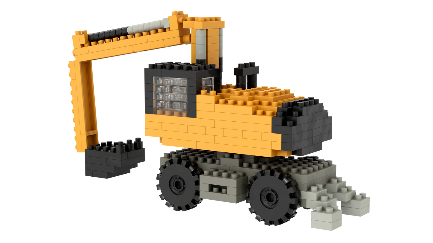 BRIXIES Wheel Excavator