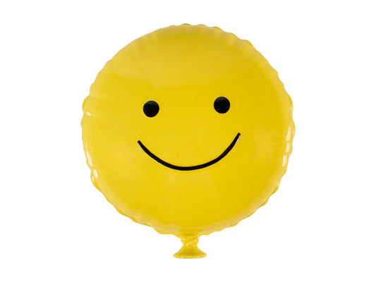 Boîte Ballon Joyeux Jaune Bitten – Objet déco original