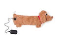 Coussin Chauffant USB Chien Fluffy Marron