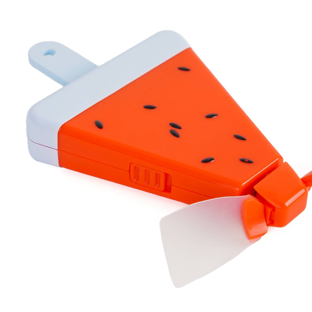 Mini Ventilateur Pastèque Rouge