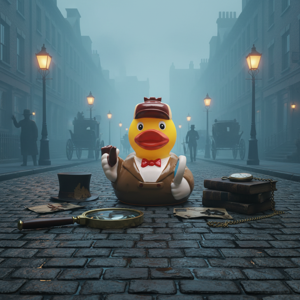 Sherlock Holmes Duck