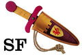 Dague Softik Grenat + Fourreau Dragon