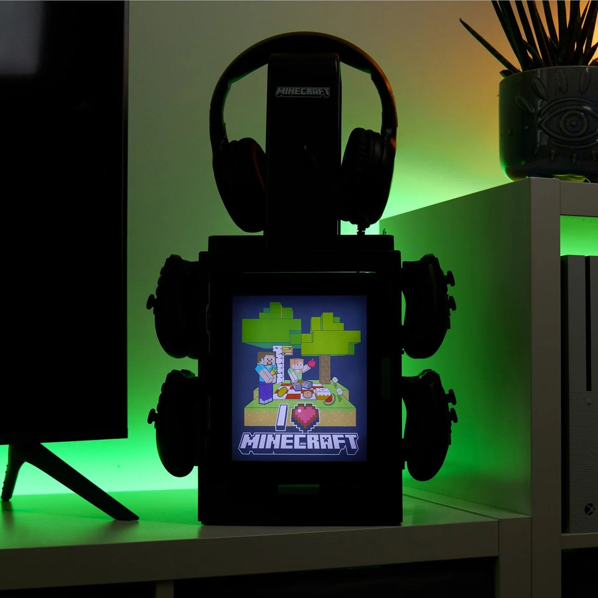 Light-Up Minecraft Gaming Locker