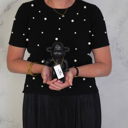 Hang Loose Monkey Figurine 'The Legend' - Black S