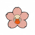 Pin’s Canard Blanc Fleur de Cerisier