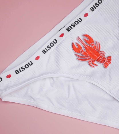 Lobster iron-on patch