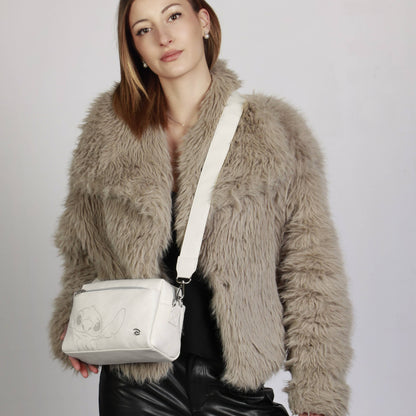 sac a main lilo stitch creme karactermania