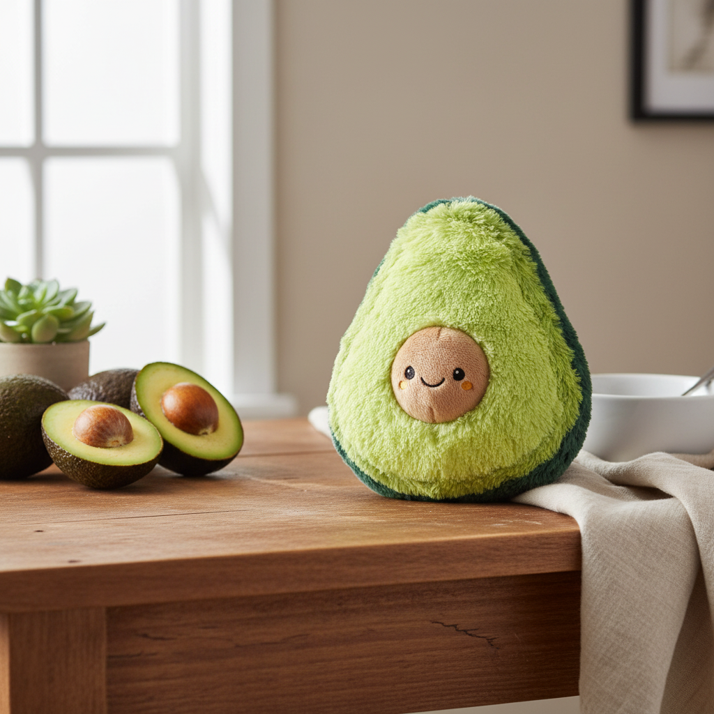 Mini Squishable Avocado Plush