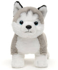 Peluche Husky Gris, Debout (sans Laisse) - 30 cm (Longueur)