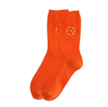Chaussettes Orange Brodée