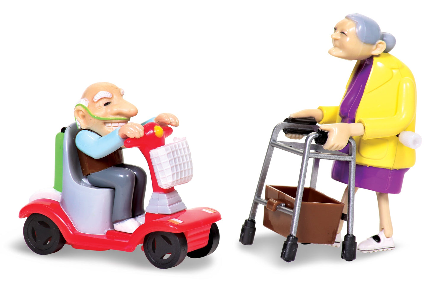 RACING GRANDMA AND GRANDPA