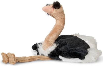 Ostrich hand puppet