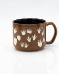 Mug Empreintes de Dinosaures Gravé à la Main – 443 ml