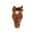 Scarlett the brown horse plush wall hanging