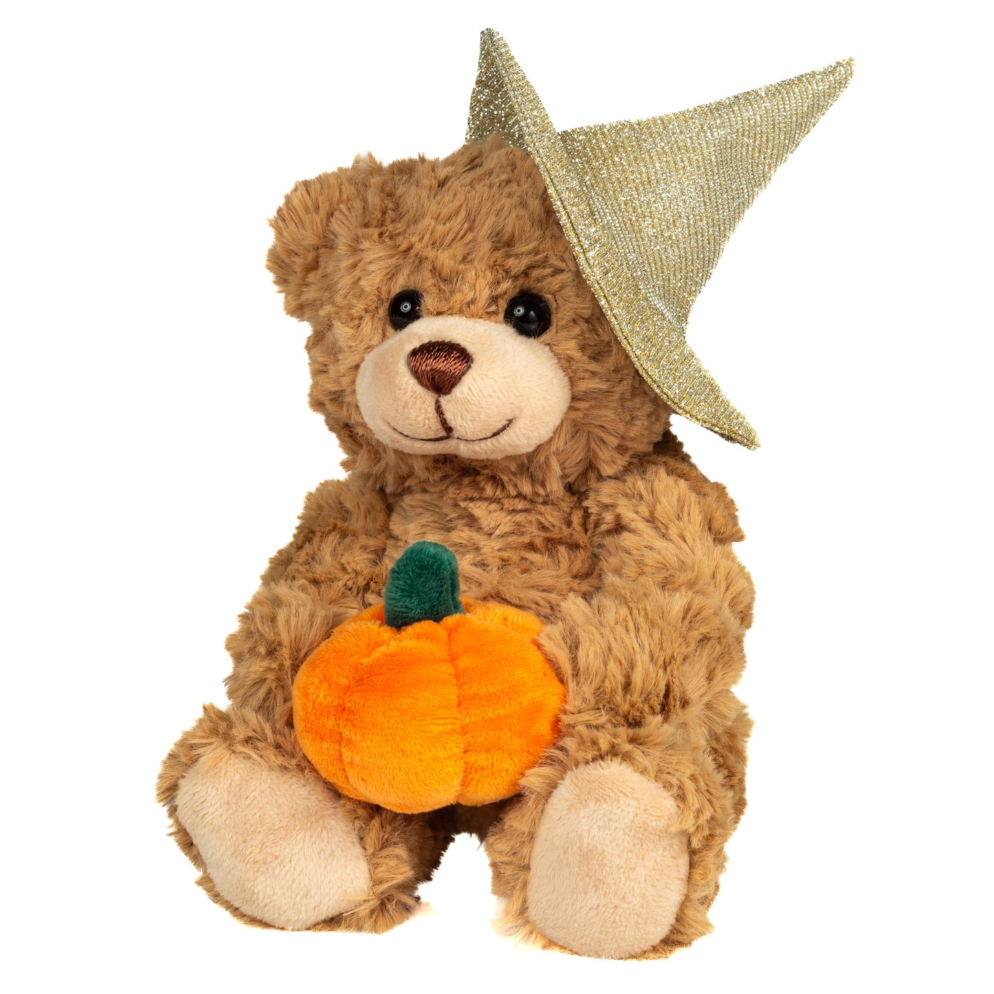 Peluche Ours Teddy d’Halloween avec citrouille