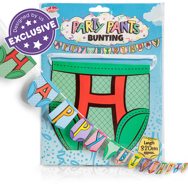 Party Pants – Guirlande « Joyeux Anniversaire »
