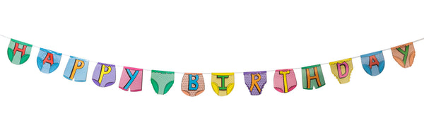 Party Pants – Guirlande « Joyeux Anniversaire »