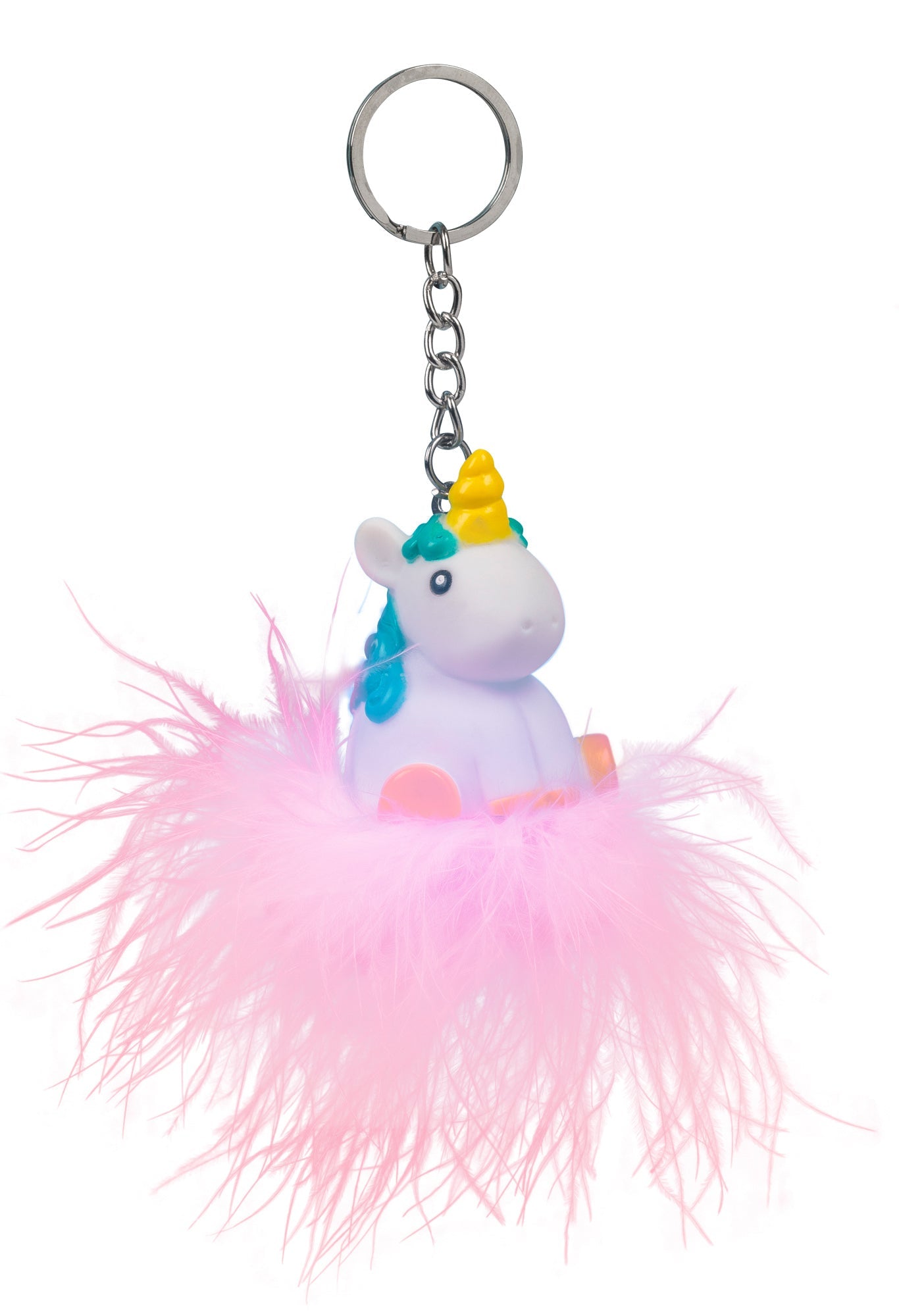 FLASHING UNICORN KEYCHAIN
