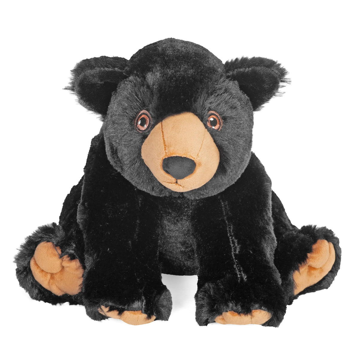 Peluche Ours noir - 30 cm