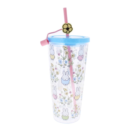 Miffy cup with straw
