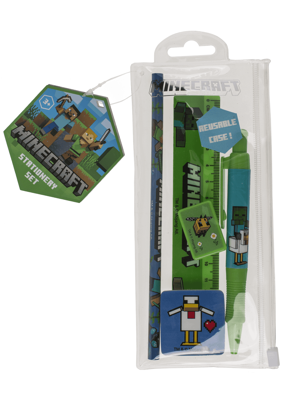 Set de papeterie Minecraft