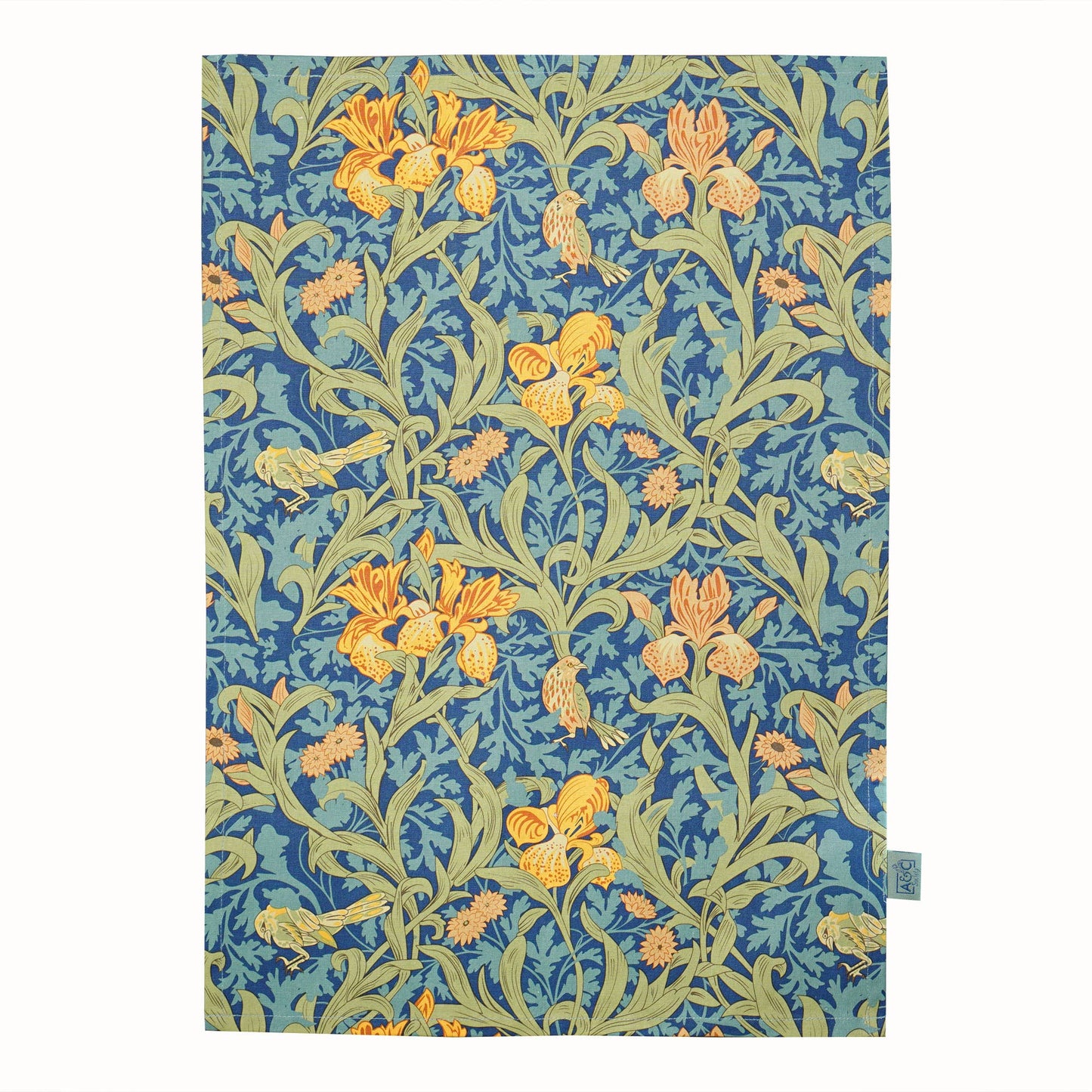 Torchon en coton recyclé ACS John H. Dearle Iris