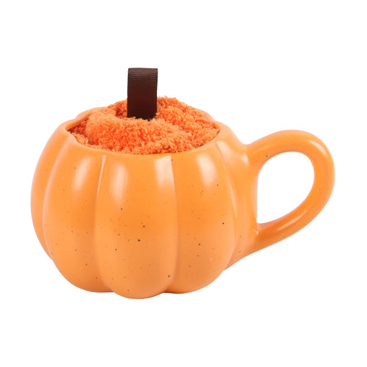 Pumpkin Mug &amp; Socks Set