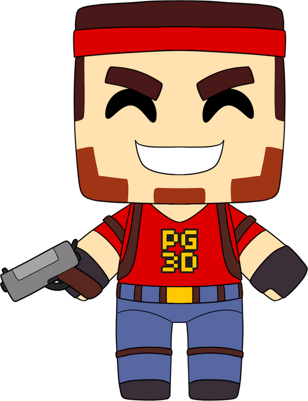 Pixel Gun 3D Plush (9in)
